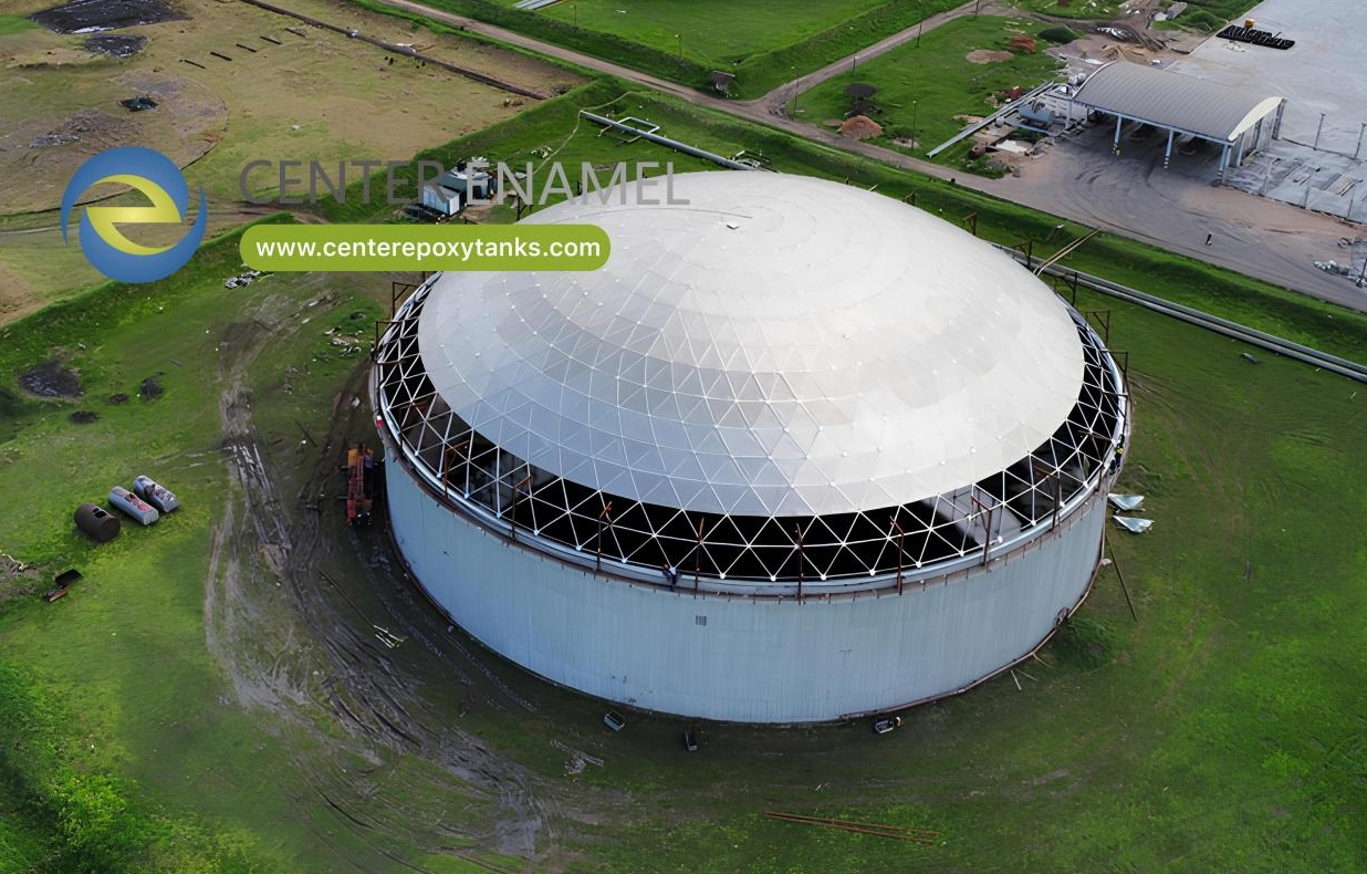 High-Performance External Floating Roofs for Petroleum Tanks | Center Enamel