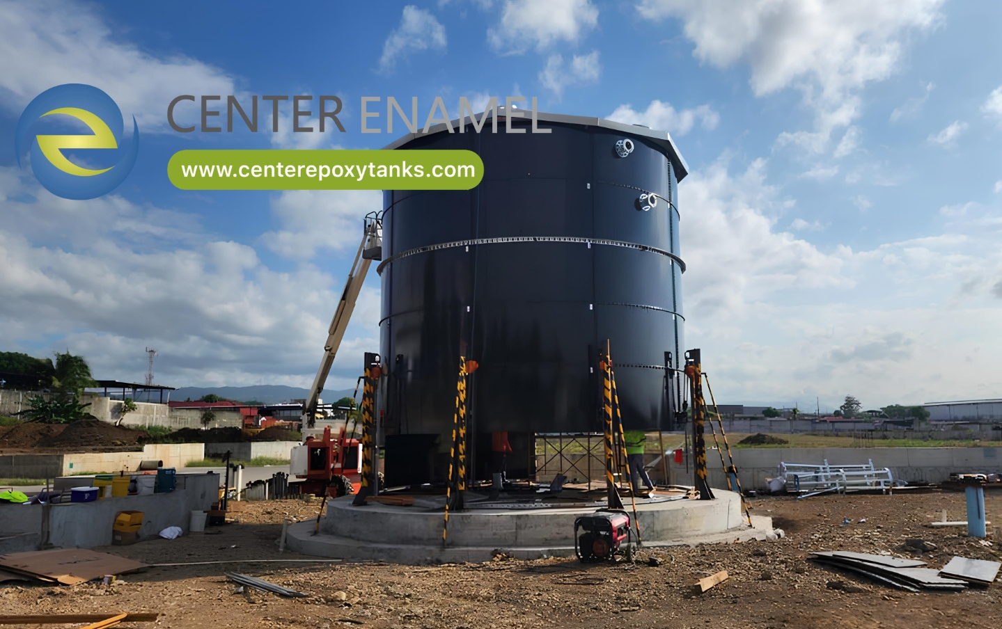 Fire Protection Systems: Heavy-Duty Welded Steel Storage Tanks | Center Enamel