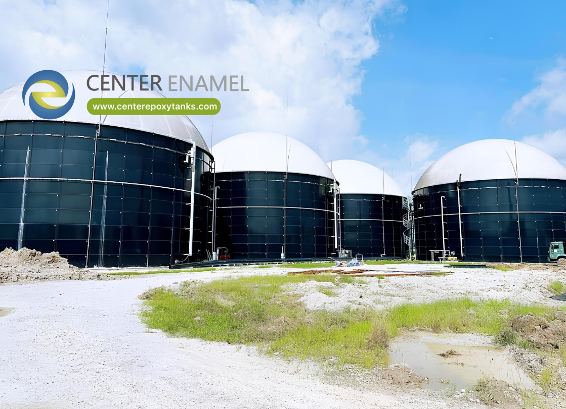 High-Capacity Biogas Holders for Industrial Use | Center Enamel