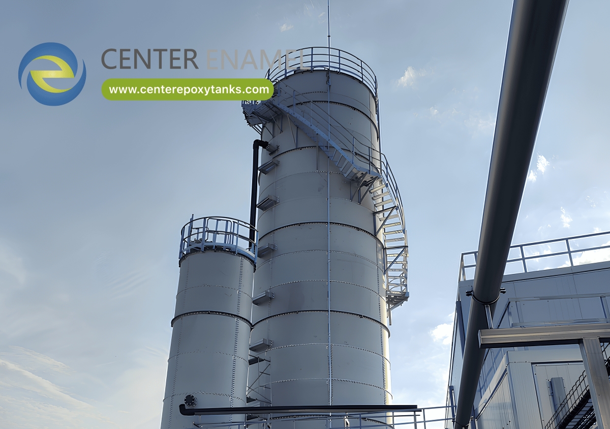 Center Enamel Provides Chemical-Resistant Epoxy Coated Steel Tanks for Hazardous Waste Storage