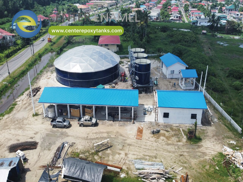 Emissions Reduction Aluminum Dome Roofs for Dry Bulk Storage