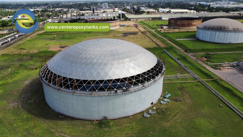 Engineered for Scale: Aluminum Dome Roofs on Large Storage Tanks