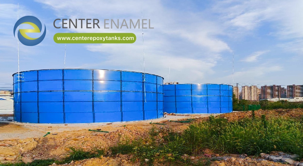 Center Enamel Provides Durable Fusion Bonded Epoxy Tanks for Brunei Drinking Water Project