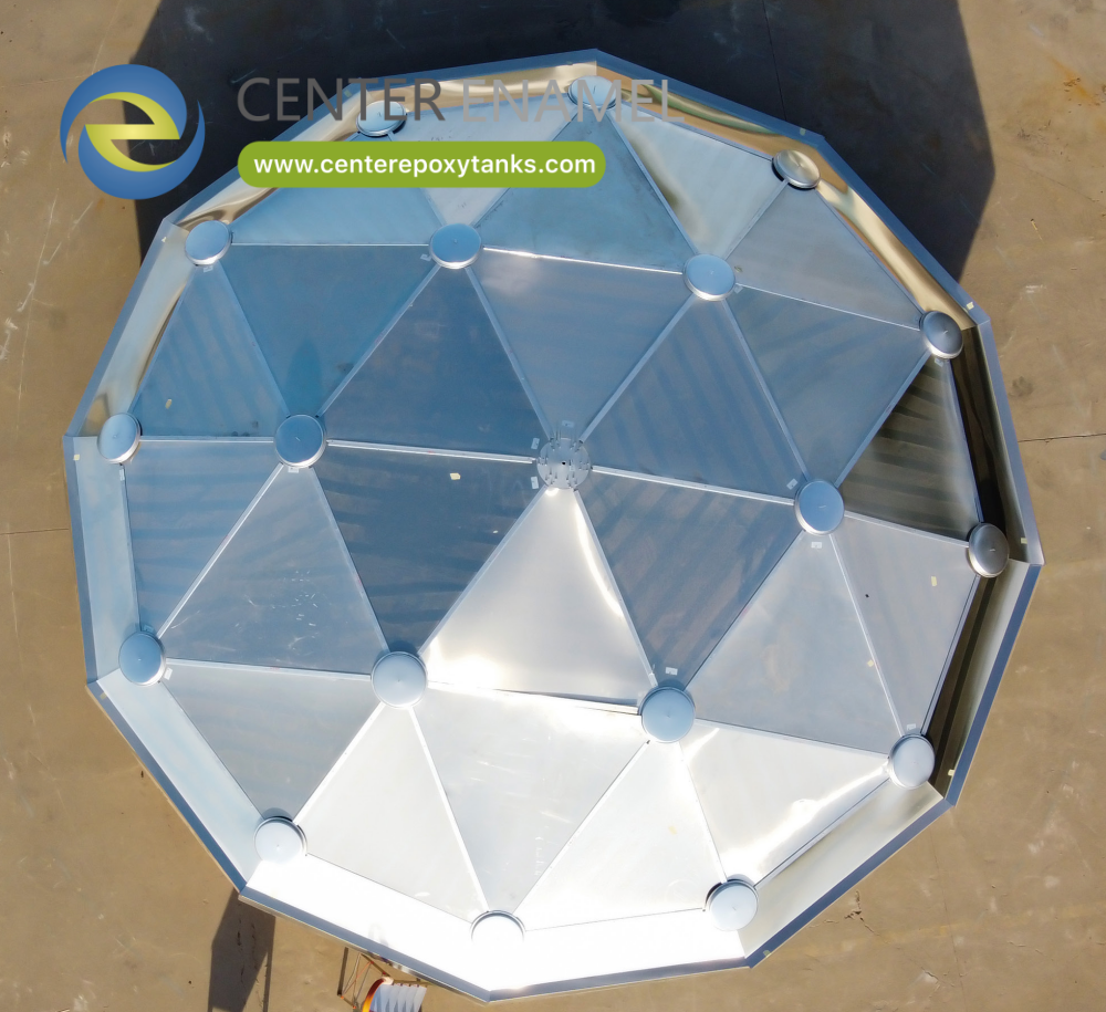 Center Enamel Internal Floating Roofs for Timor-Leste Petrochemical Industry