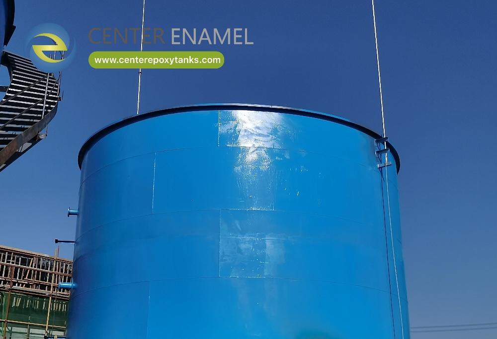 Center Enamel Welded Steel Tanks for Water Storage in Egypt