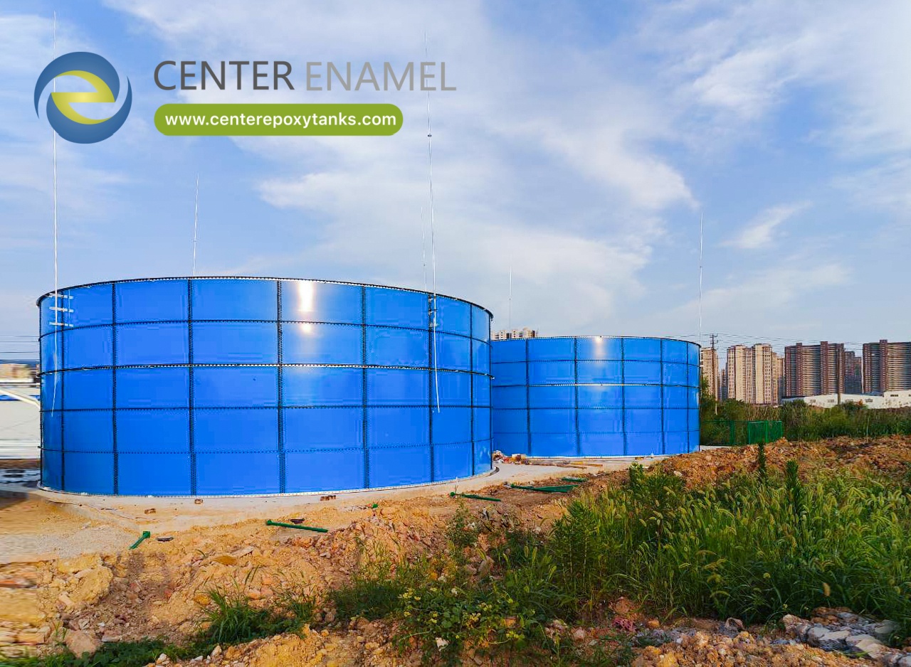 Center Enamel Provides Reliable Epoxy Coated Steel Tanks for Iraq Wastewater Treatment Project