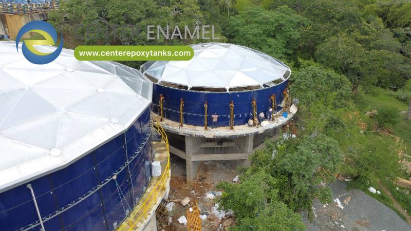 Comply with International Standards Aluminum Dome Roofs for Liquid Fertilizer Tank