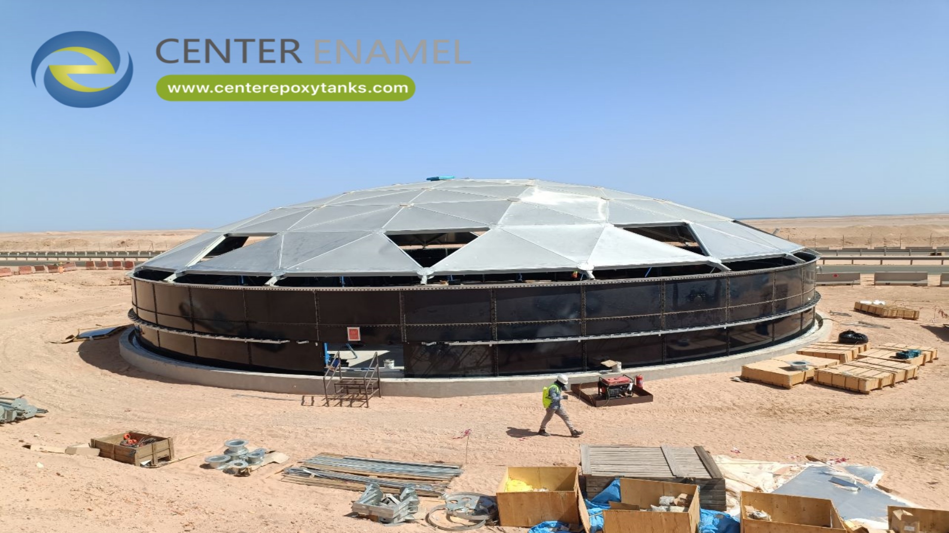 High-Quality Aluminum Dome Roofs for Robust Biological Wastewater Treatment Plants