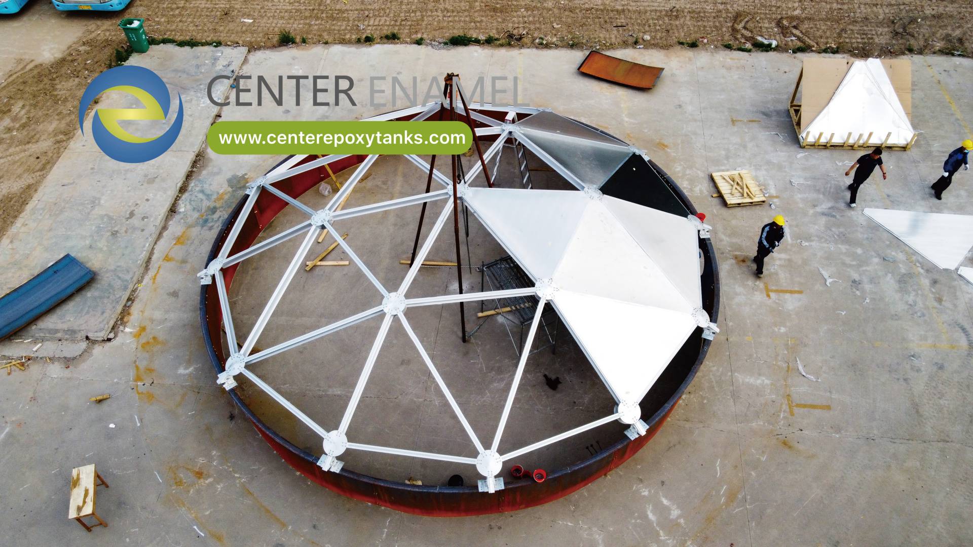Aluminum Geodesic Domes: An Effective Solution for Wastewater Tank Covers