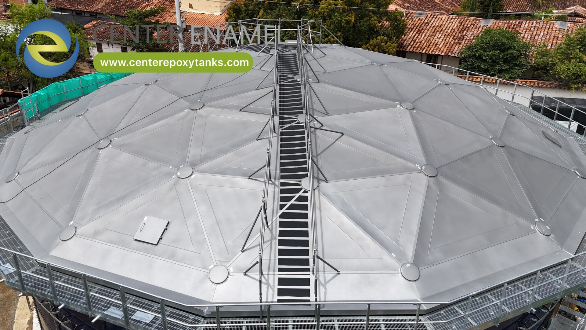 Geodesic Dome Roofs: Versatile Storage Tank Covers for Wastewater Treatment and Bulk Solid Storage