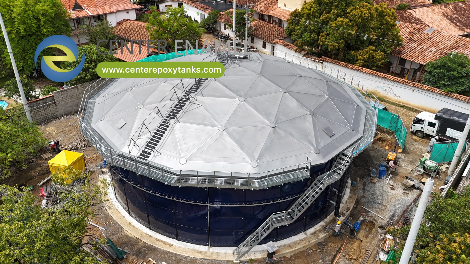 Aluminum Geodesic Dome Roofs: Advanced Storage Tank Covers for Biological and Physical Wastewater Storage