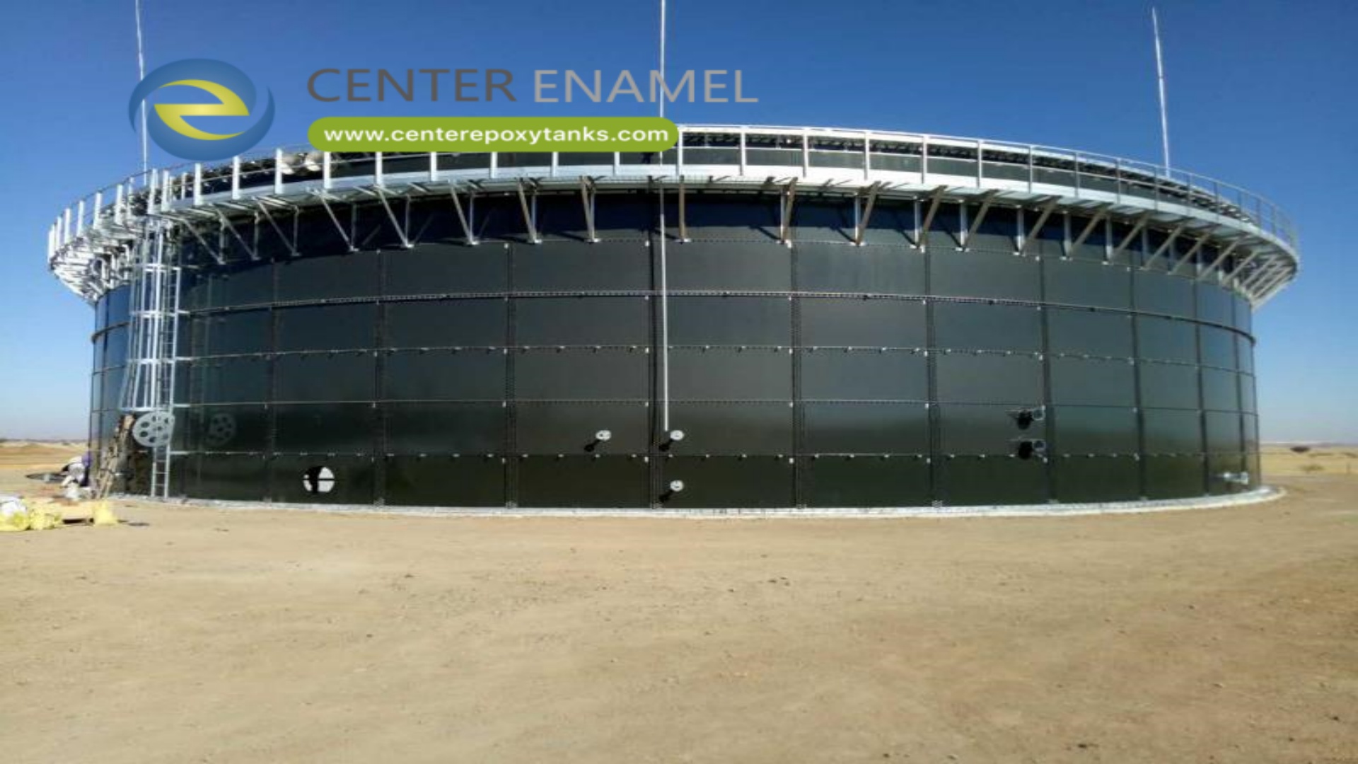 Custom Epoxy Coated Steel Tanks for Efficient Irrigation Water Collection