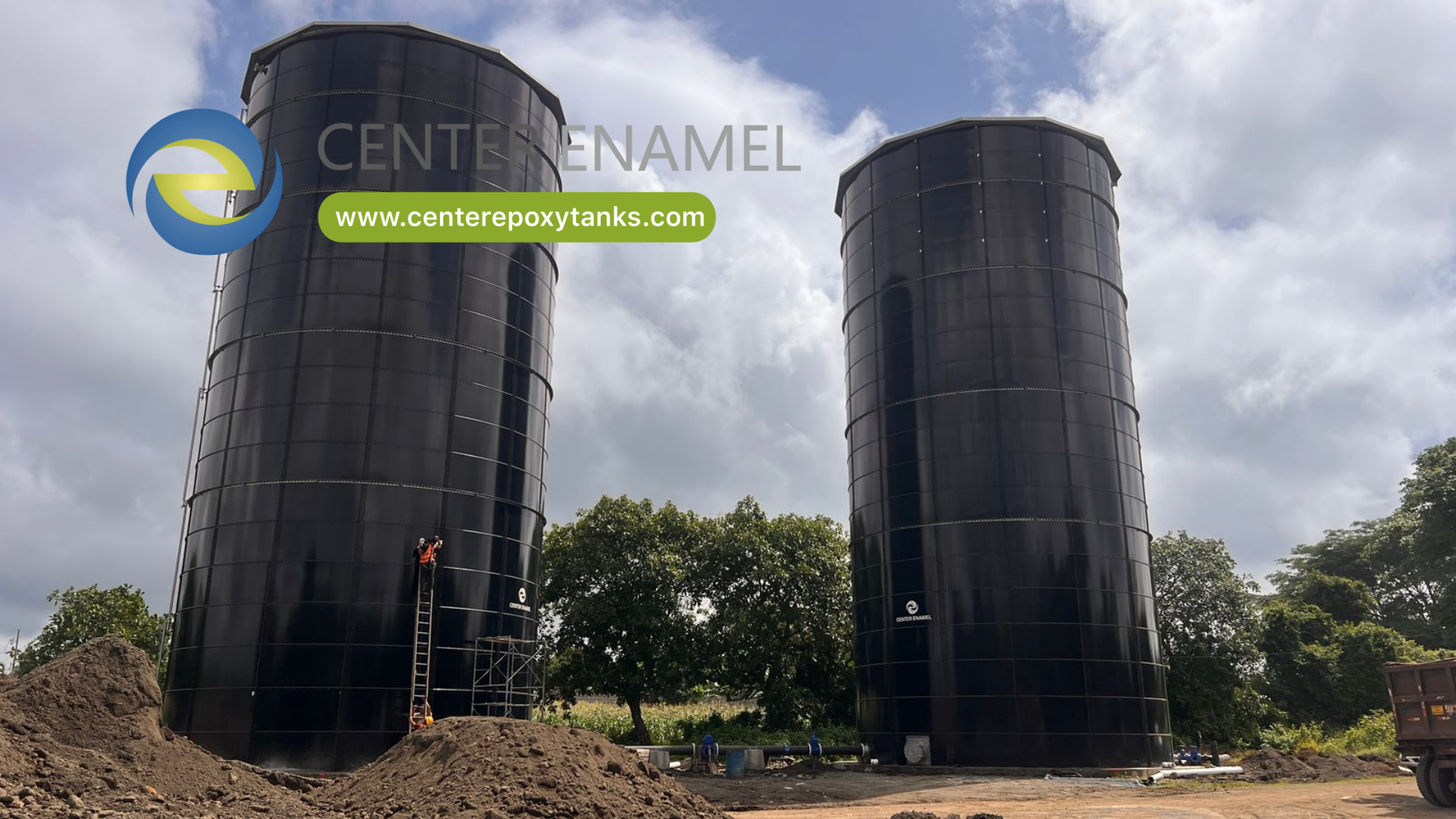 Center Enamel Provides Drinking Water Tanks for the Philippines Potable Water Project