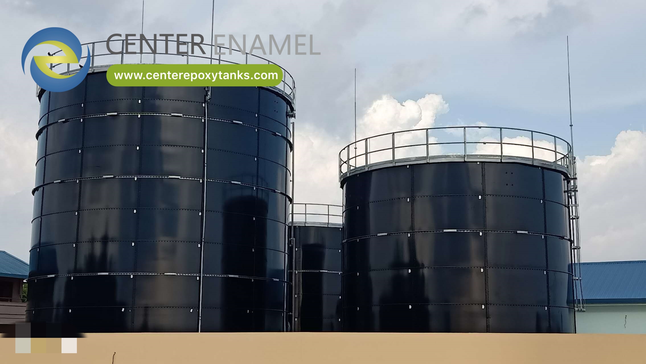 Center Enamel Provides Drinking Water Storage Tanks for the Guyana Potable Water Project