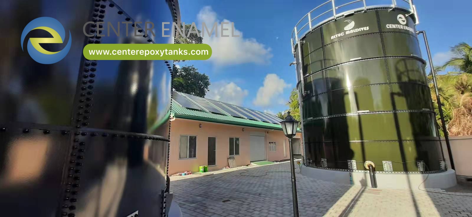 Center Enamel Provides Fire Water Storage Tanks for the Saudi Arabia Fire Water Project