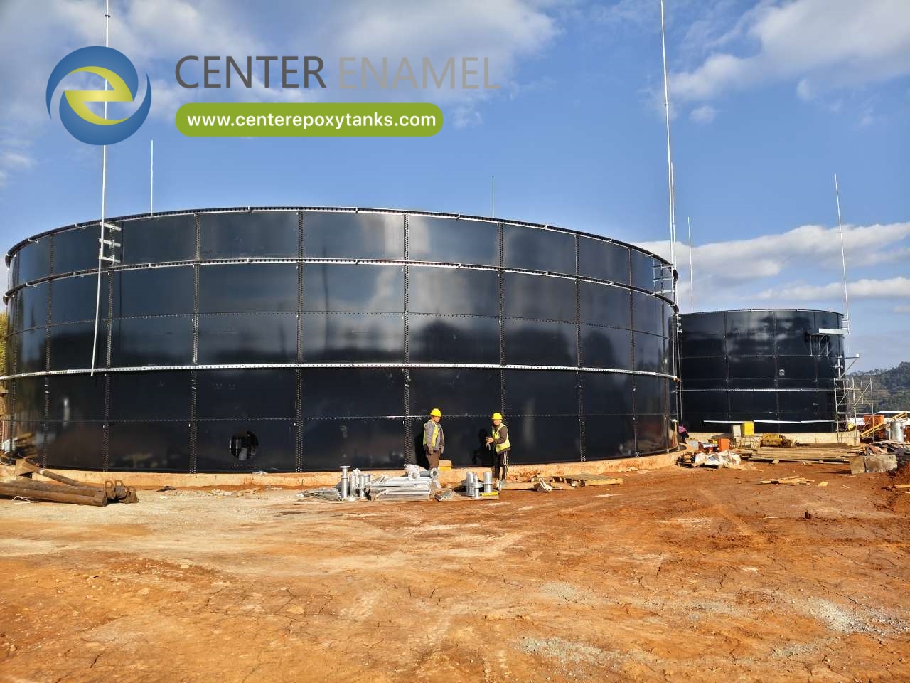 The Resilient Reactor: Durable Epoxy Coated Bolted Tanks for Robust Biological Wastewater Treatment Plants