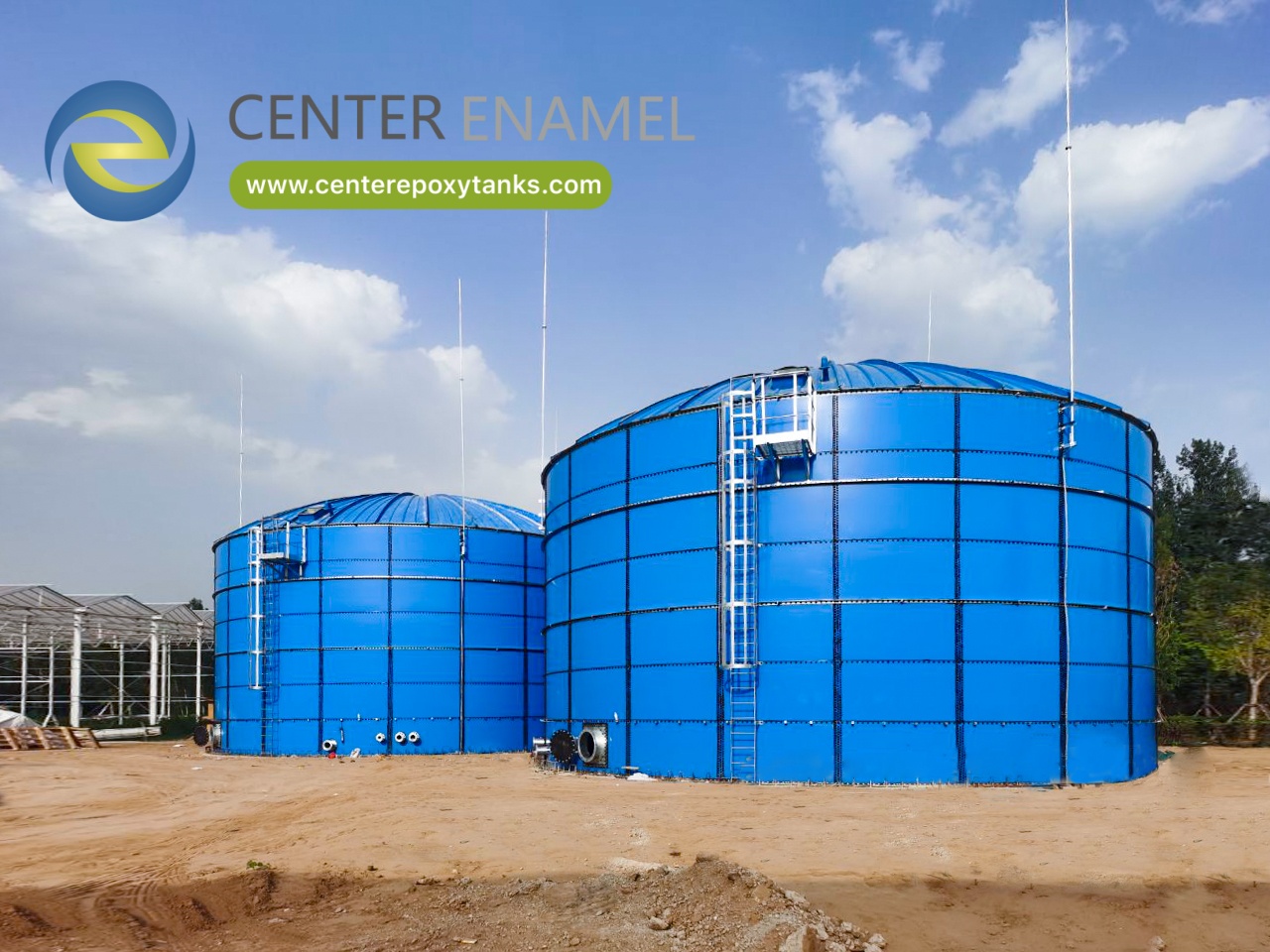 Dependable China Epoxy Coated Bolted Tanks Manufacturer: Center Enamel Leads Global Liquid Storage