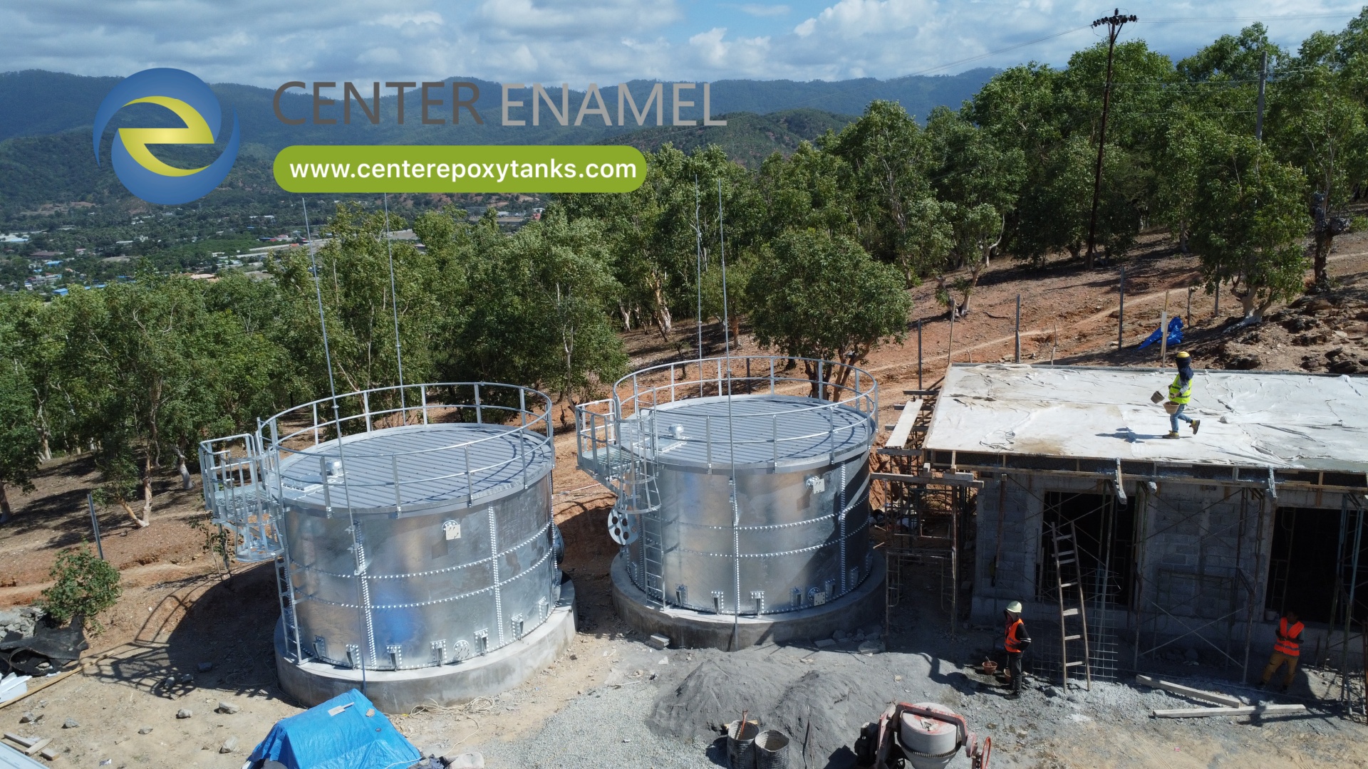 Reliable HDG Tanks for Global Projects by Leading China Manufacturer||Center Enamel