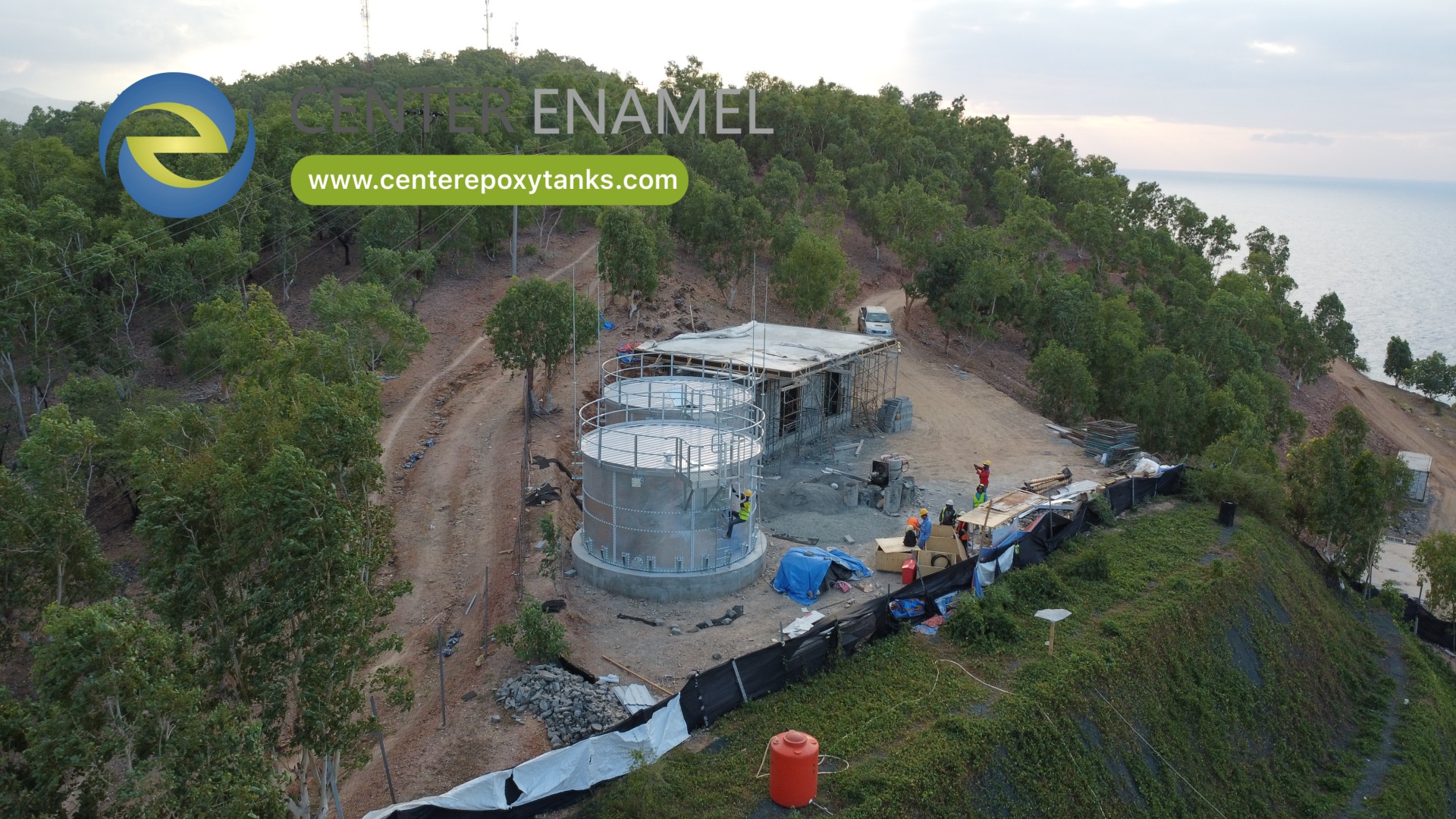 Leading China Hot-Dipped Galvanized Bolted Tanks Manufacturer|Center Enamel