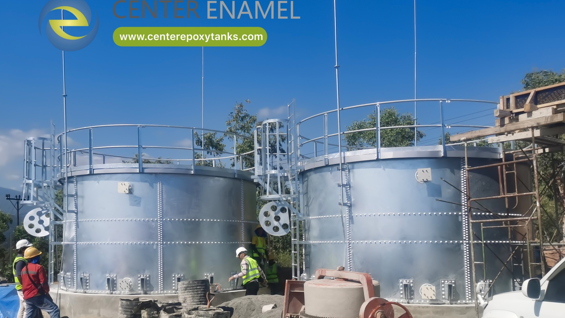 Trustworthy China Galvanized Pressed Steel Tank Manufacturer| Center Enamel 