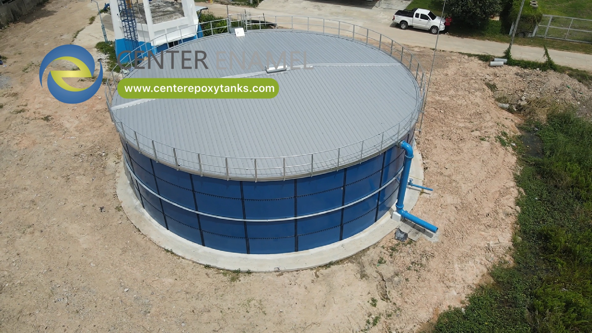 Trustworthy China Epoxy Coated Steel Industrial Storage Tanks Manufacturer|Center Enamel
