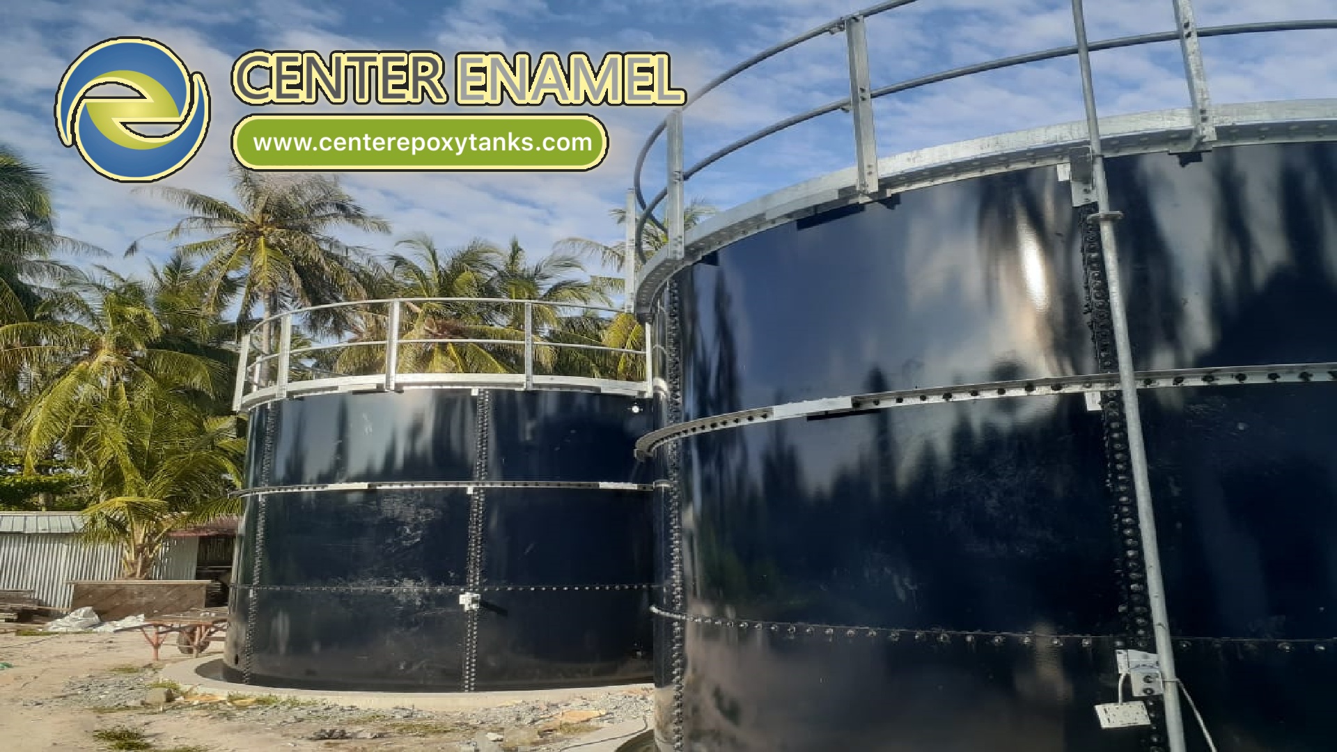 Highly-Regarded China Epoxy Coated Steel Wastewater Holding Tanks Manufacturer| Center Enamel