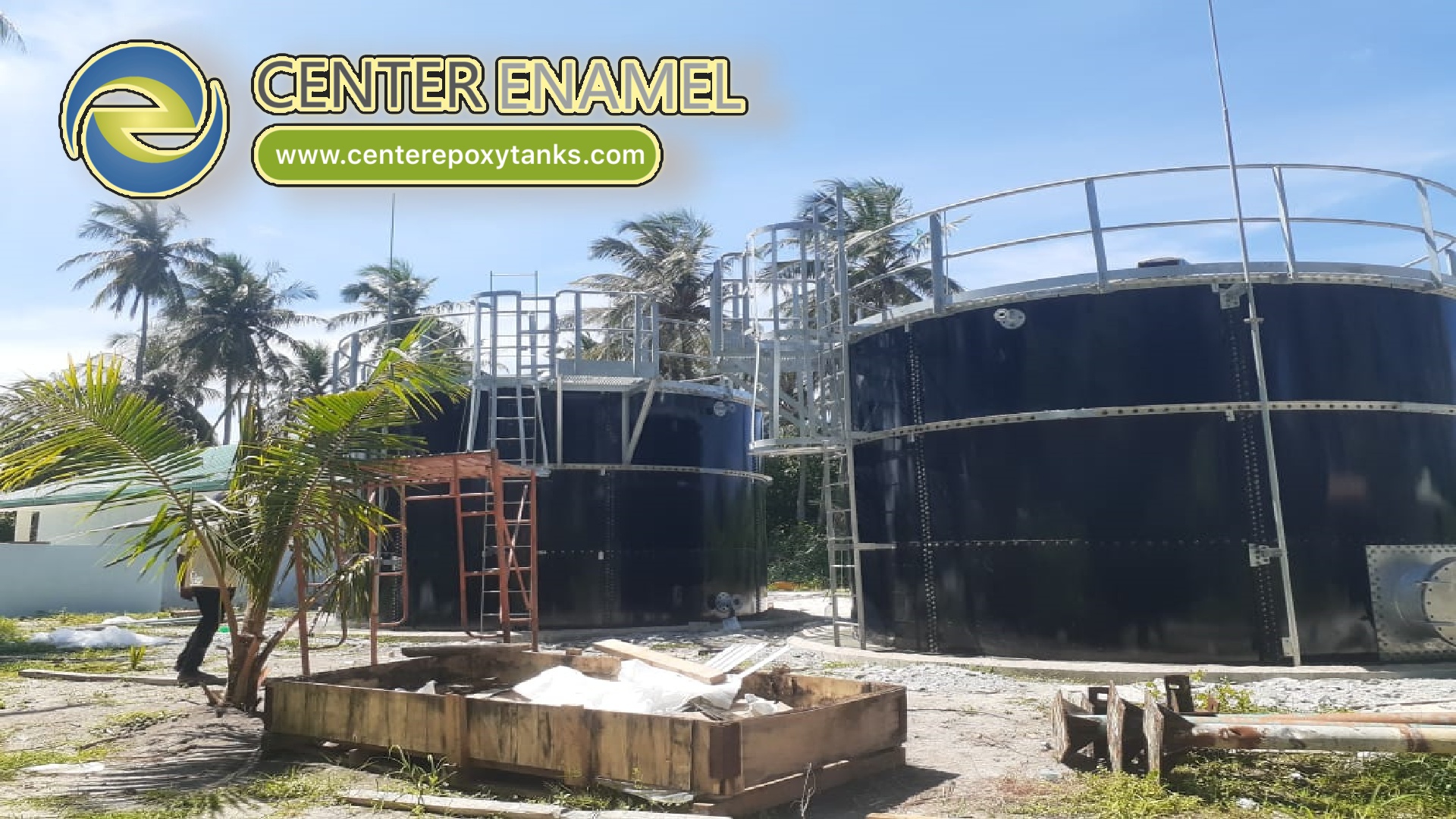 Leading China Epoxy Coated Steel Rainwater Tank Manufacturer|Center Enamel