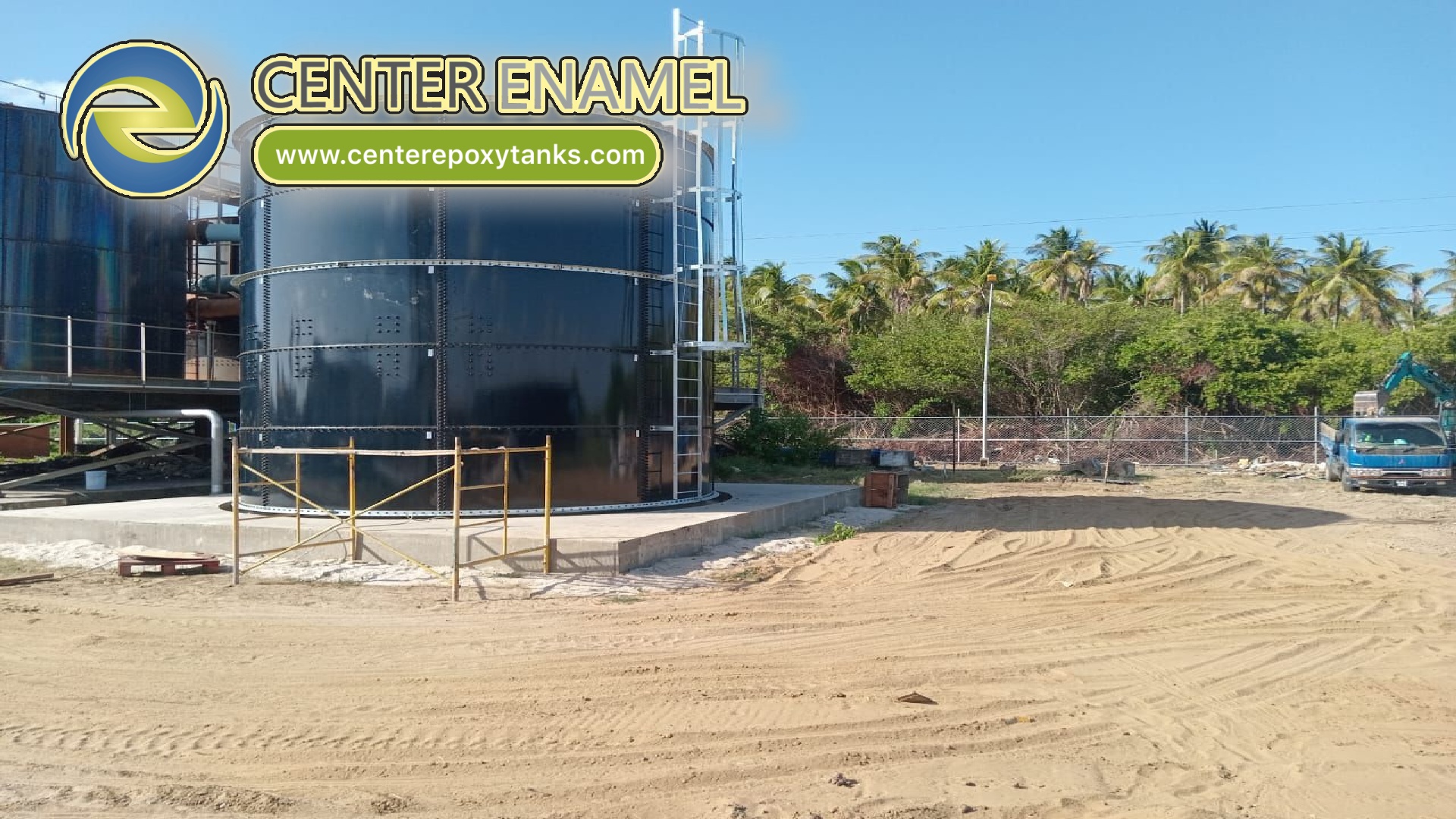 Foremost China Epoxy Coated Steel Wastewater Storage Tanks Manufacturer|Center Enamel