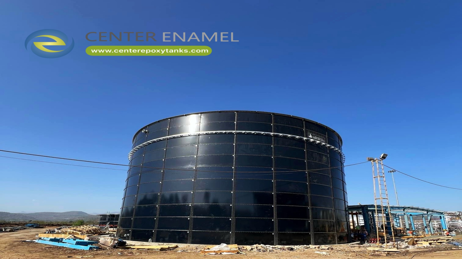 Center Enamel Provides Wastewater Storage Tanks for Swaziland Wastewater Treatment Project