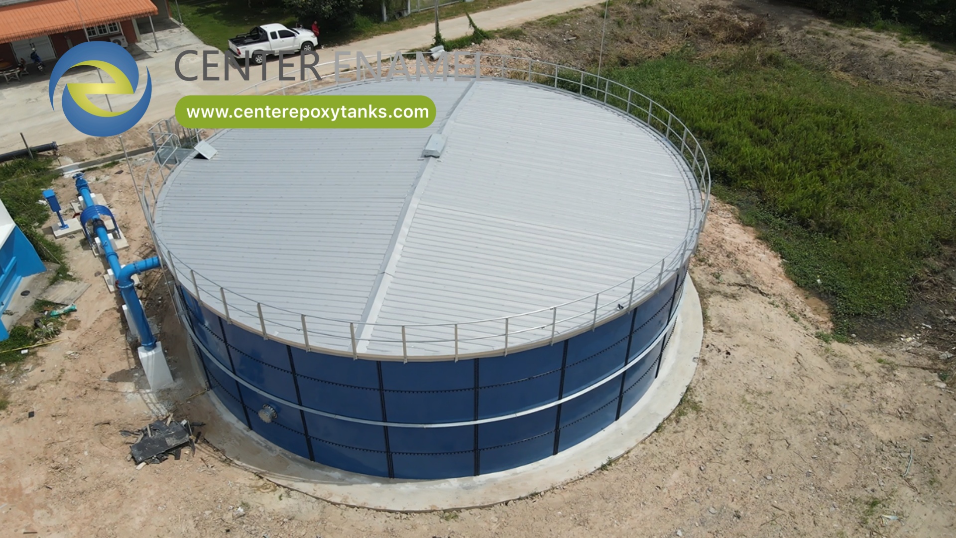 Industry-leading China Epoxy Coated Steel Municipal Sludge Storage Tanks Manufacturer| Center Enamel