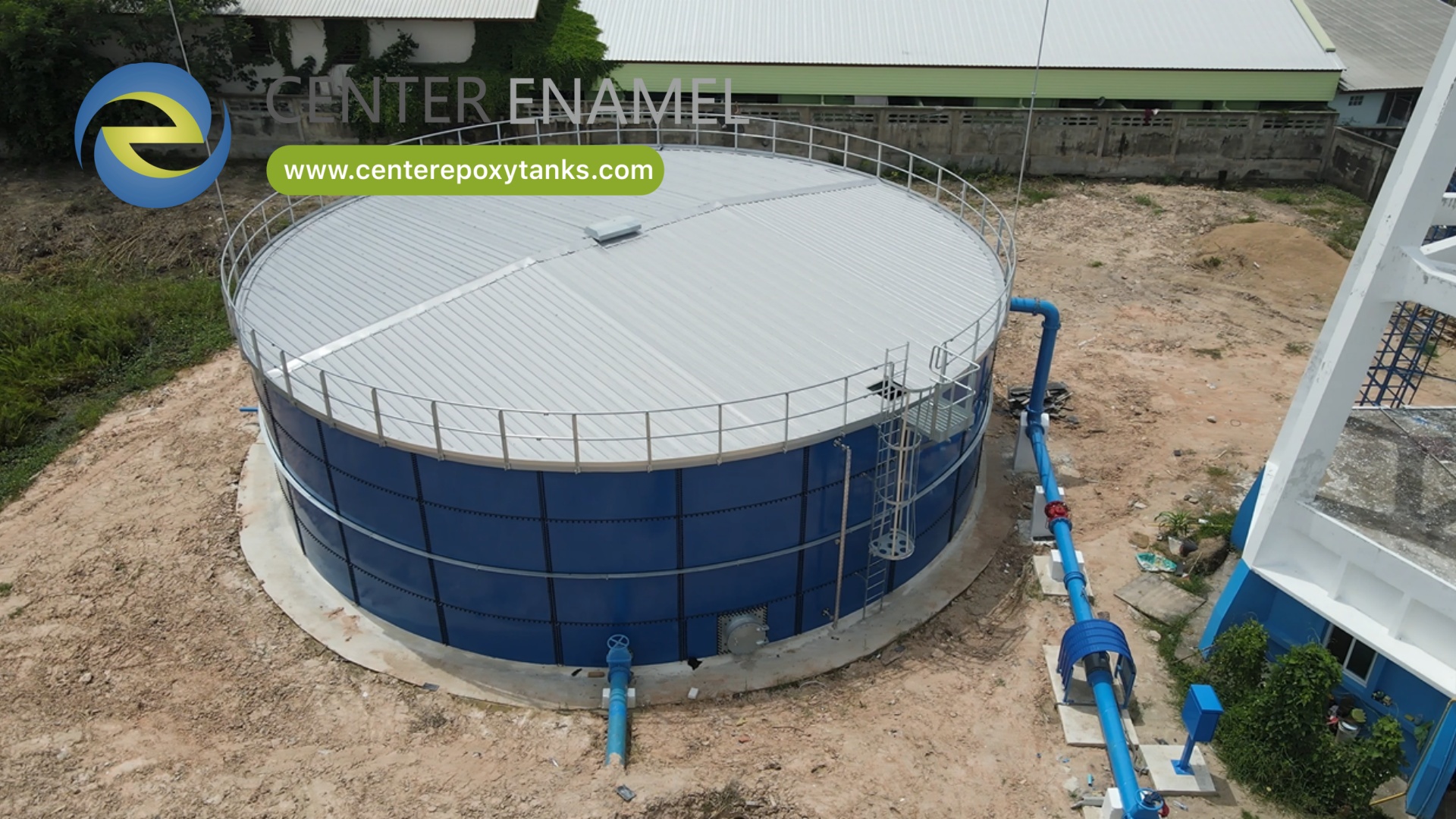 Recognized China Epoxy Coated Steel Wastewater Assembling Tank Manufacturer|Center Enamel