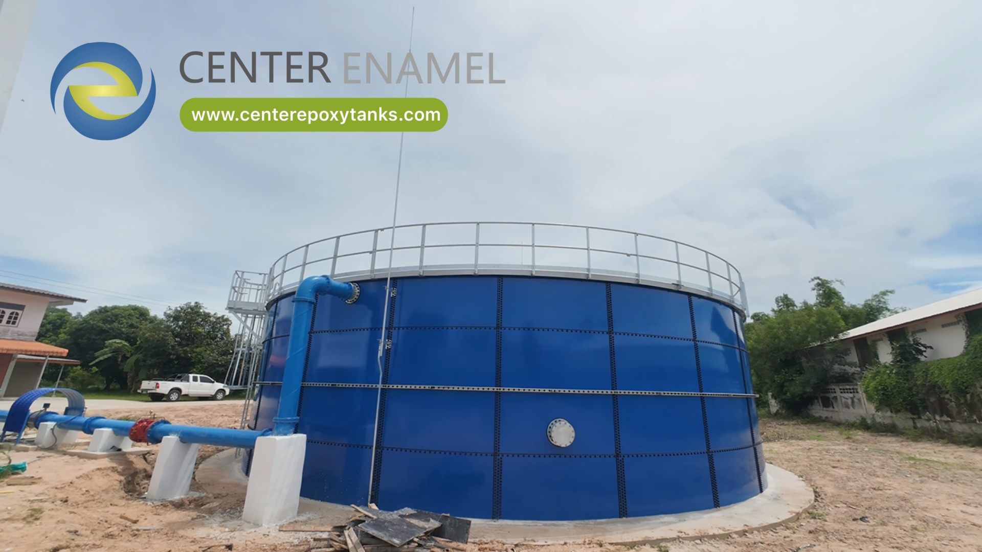  Leading China Epoxy Coated Steel Holding Tank Manufacturer | Center Enamel