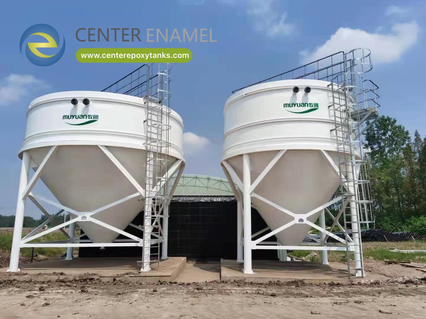 Superior China Welded Steel Ground Storage Tanks Manufacturer|Center Enamel