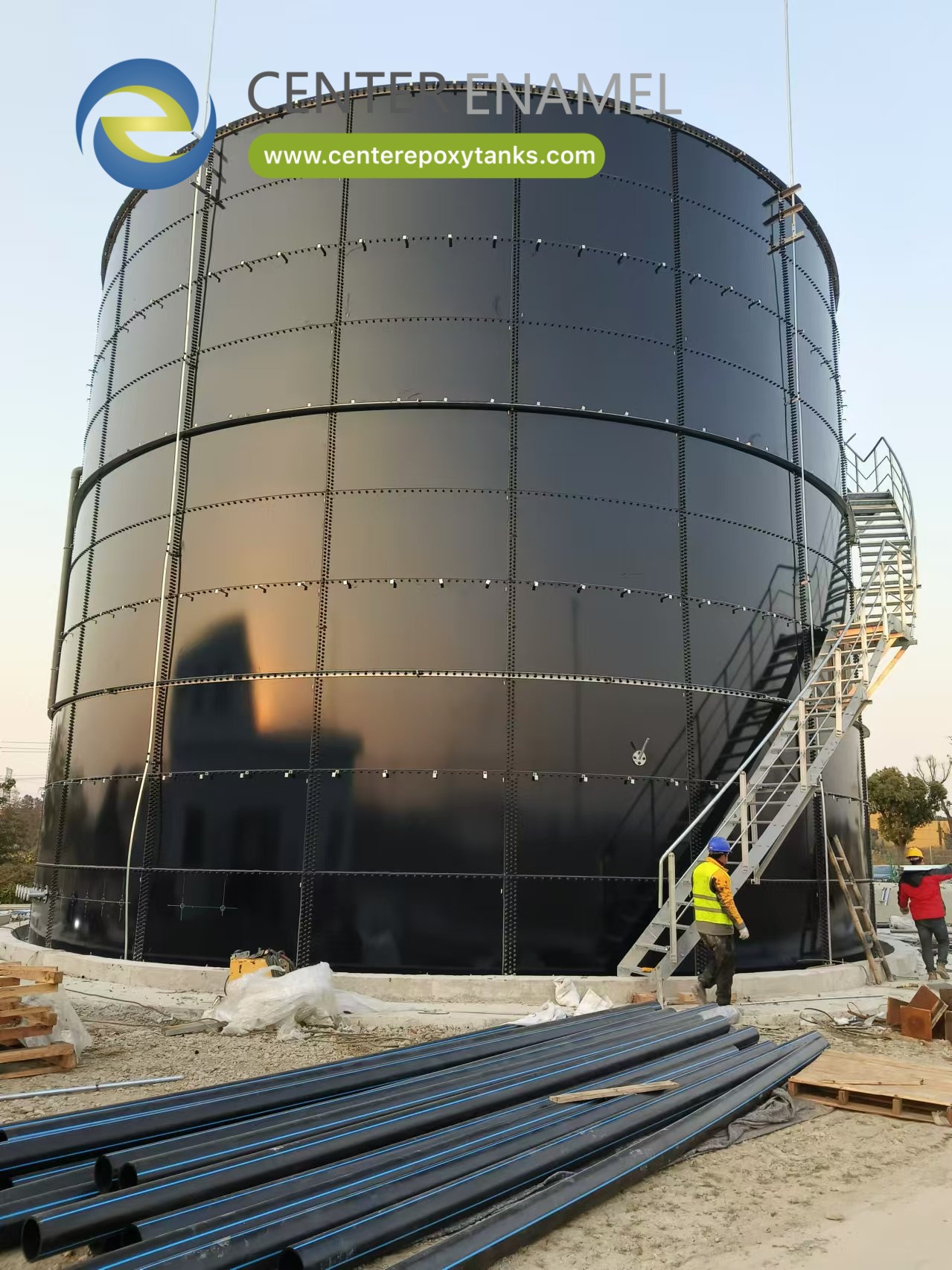 Premium China Fusion Bonded Epoxy Coated Steel Tank Manufacturer | Center Enamel 