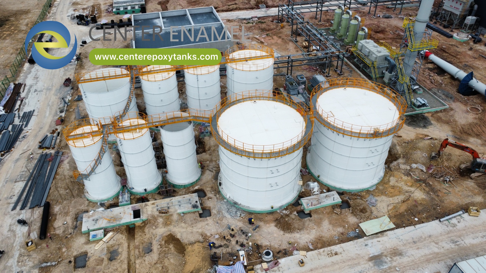 Reputable China Epoxy Coated Steel Fuel Storage Tanks Manufacturer|Center Enamel 