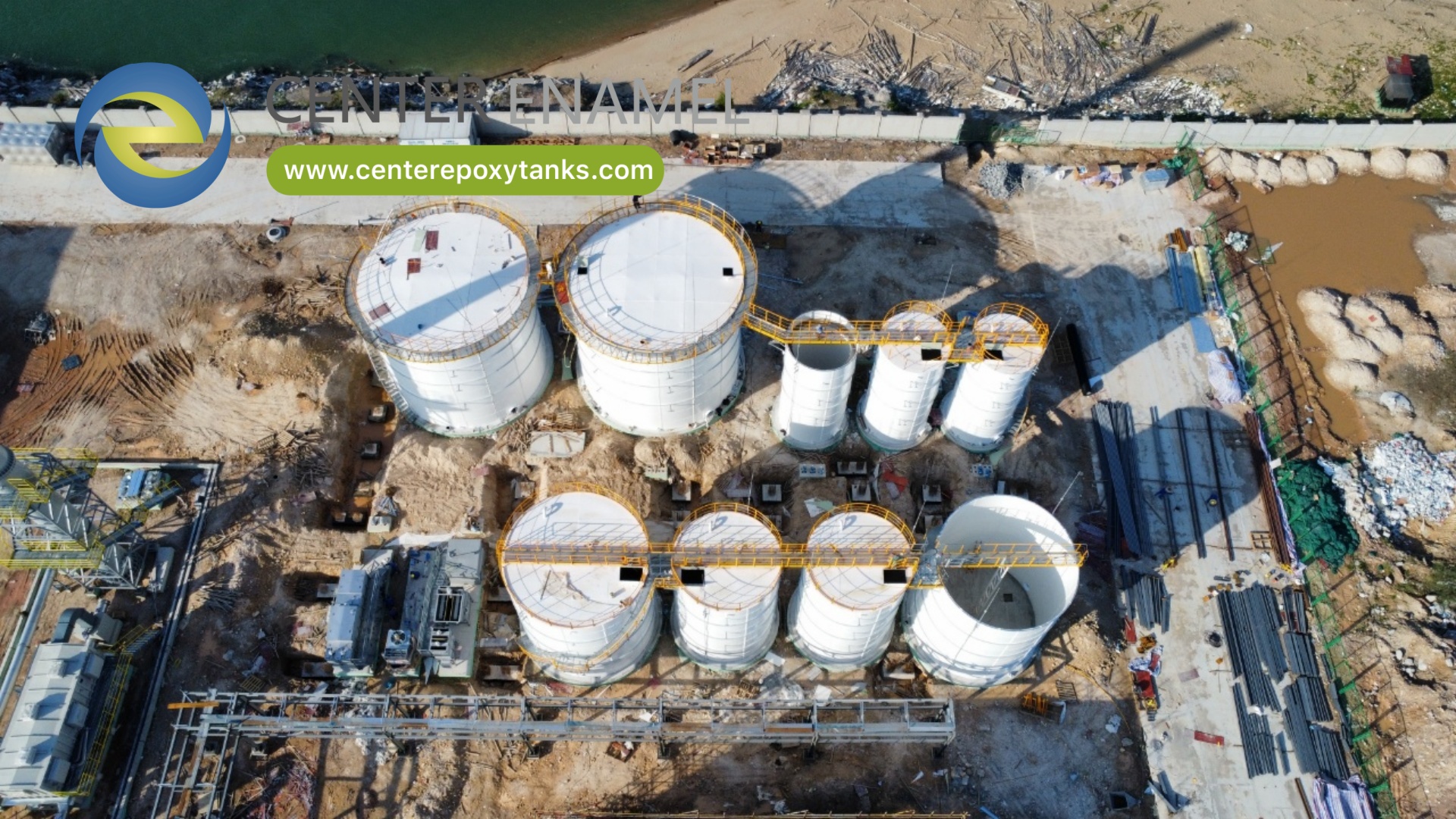 Global China Epoxy Coated Steel Landfill Leachate Tanks Manufacturer|Center Enamel