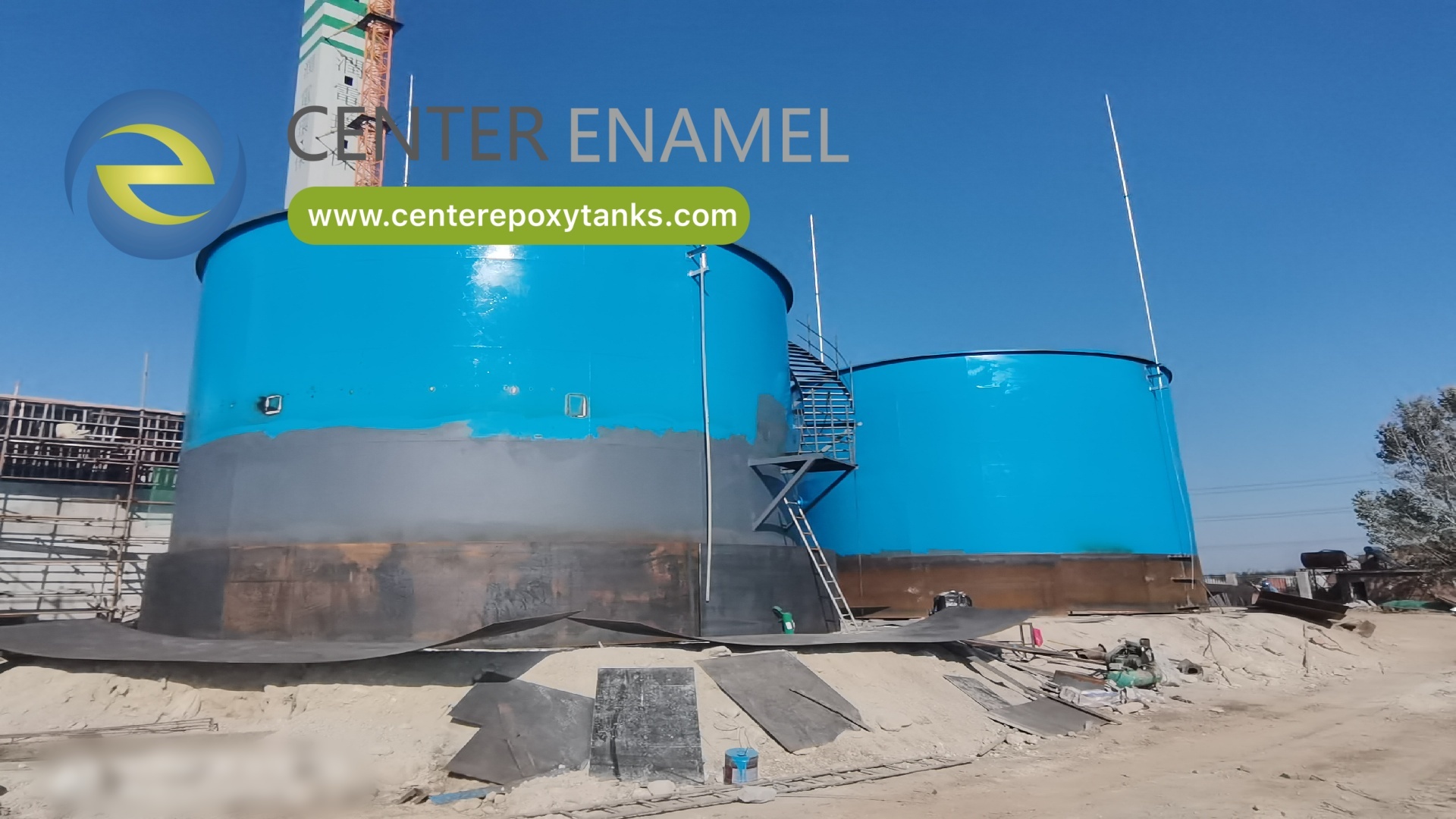 China Welded Carbon Steel Process Tanks Manufacturer-Center Enamel