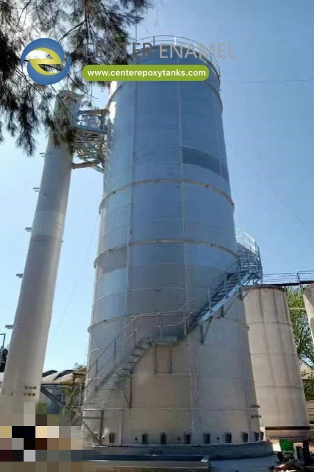 China Stainless Steel Industrial Liquid Storage Tank Manufacturer-Center Enamel