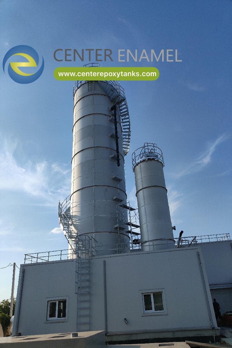 China Stainless Steel Refined Product Tank Manufacturer-Center Enamel