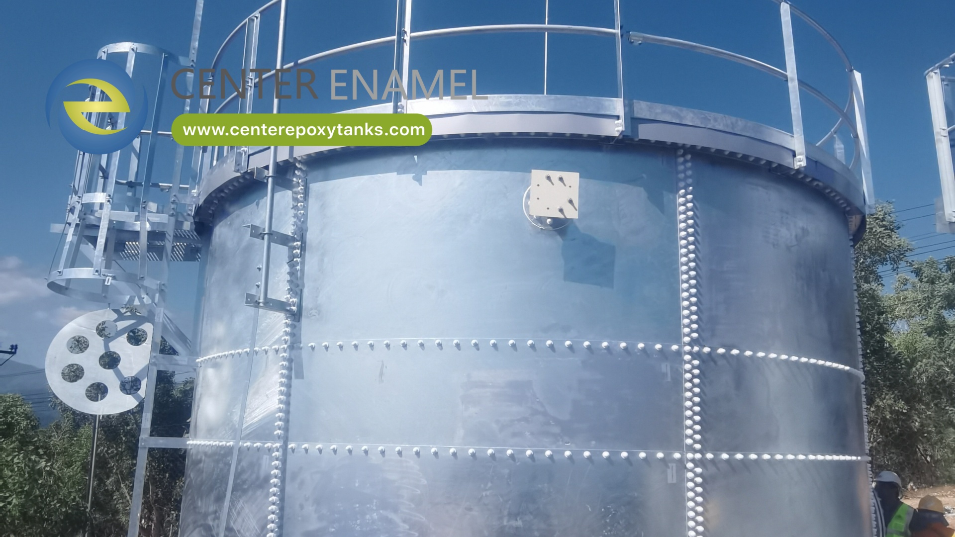China Galvanized Steel Fire Suppression Tank Manufacturer-Center Enamel