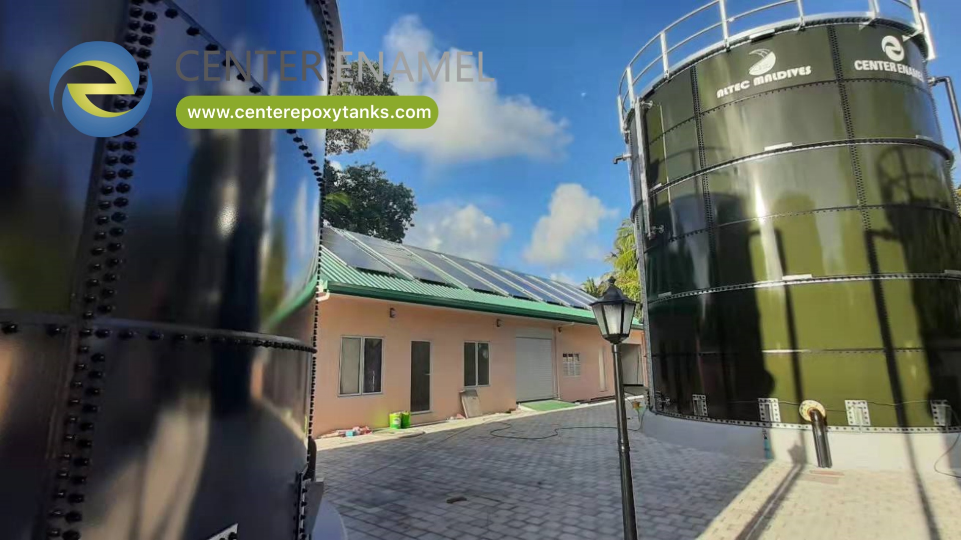 Reputable China Epoxy Coated Steel Industrial Wastewater Treatment Tanks Manufacturer|Center Enamel 