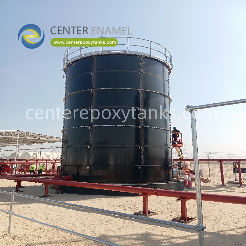China Bio-methane ISO tanks Manufacturer-Center Enamel