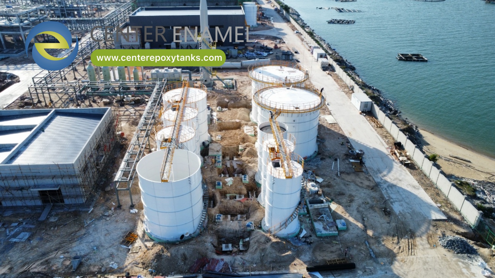 Double Membrane Roofs for Agricultural  Anaerobic Digestion Tanks-Center Enamel