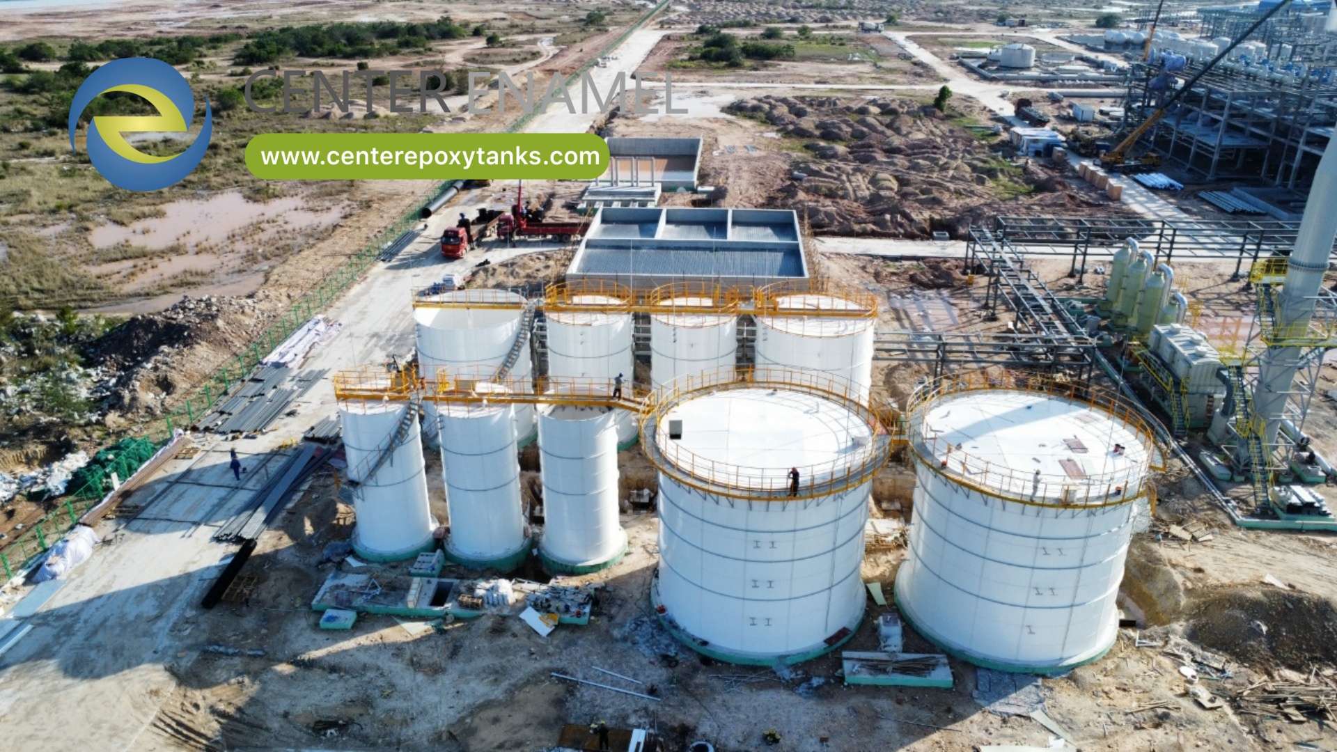 Premium China Epoxy Coated Steel Textile Wastewater Treatment Tanks Manufacturer|Center Enamel
