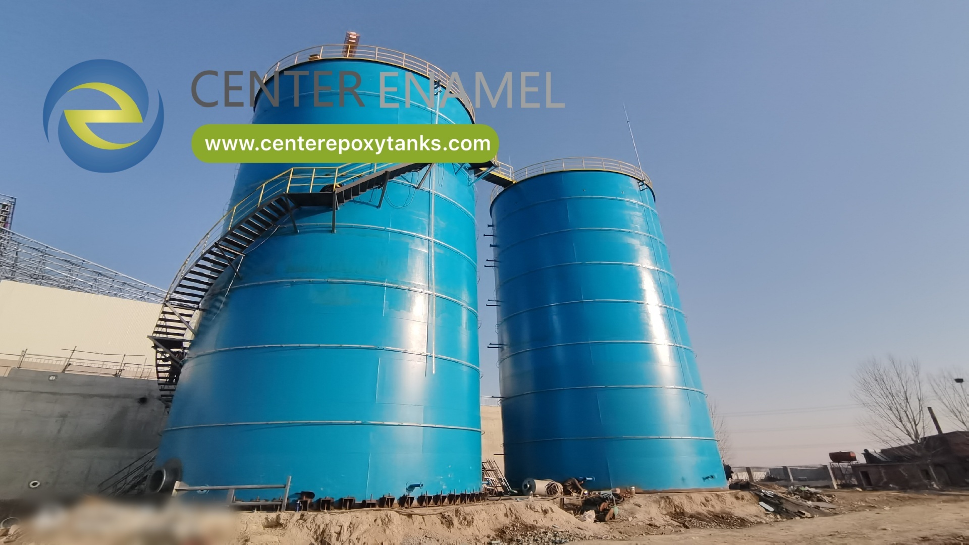 Premium China Welded Stainless Steel Corrosive Fluid Tanks Manufacturer|Center Enamel