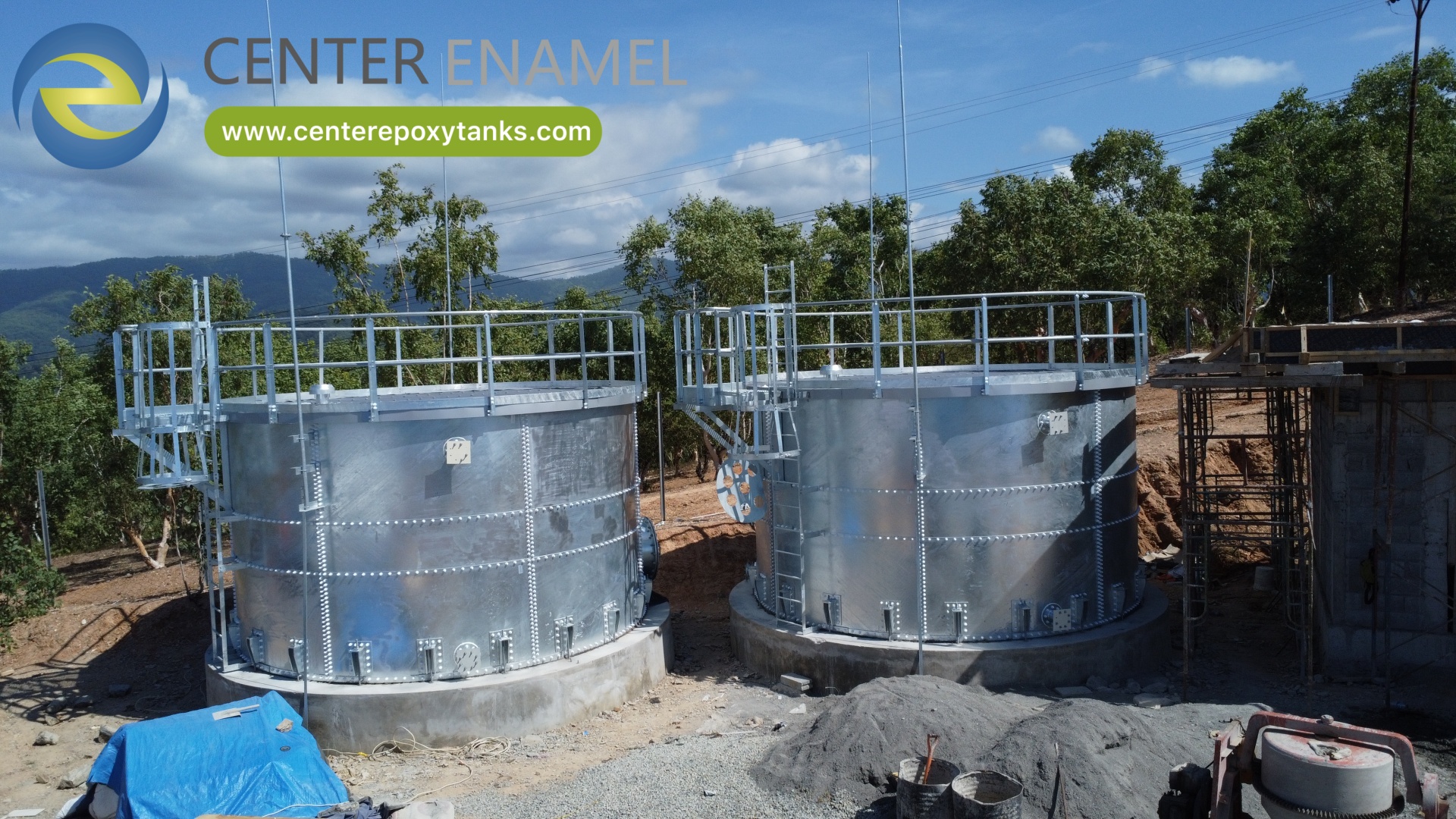 China Galvanized steel round stock tank Manufacturer