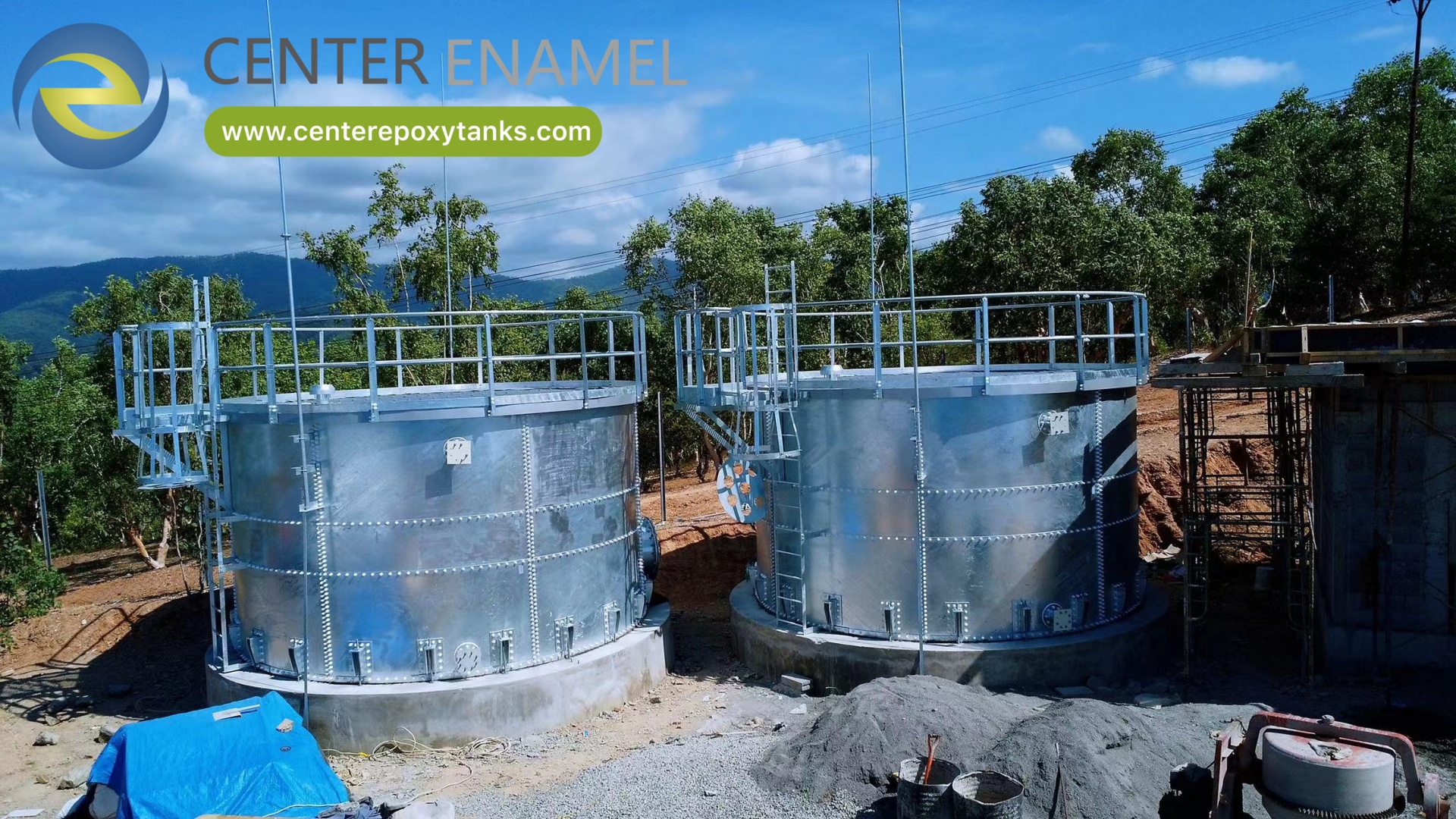 China Hot dipped galvanized pressed steel water storage tank Manufacturer