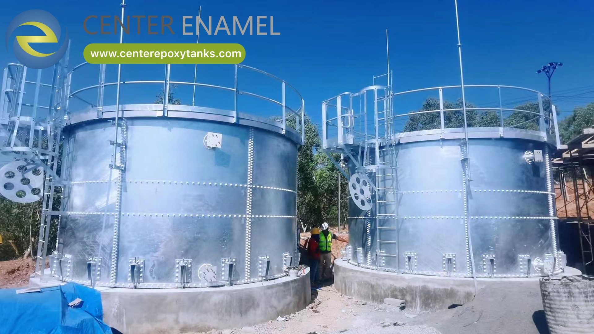 China Galvanized Steel Fire Protection Water Storage Tank Manufacturer 