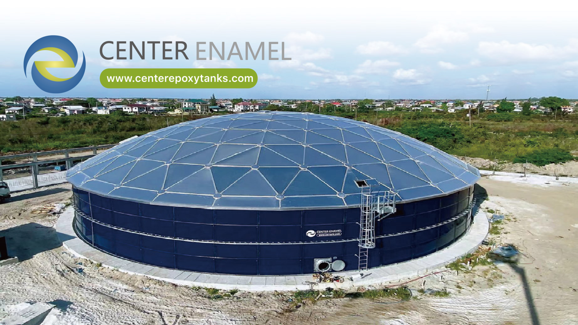 Aluminum Dome Roofs for Above-Grade Steel Tanks in Saudi Arabia