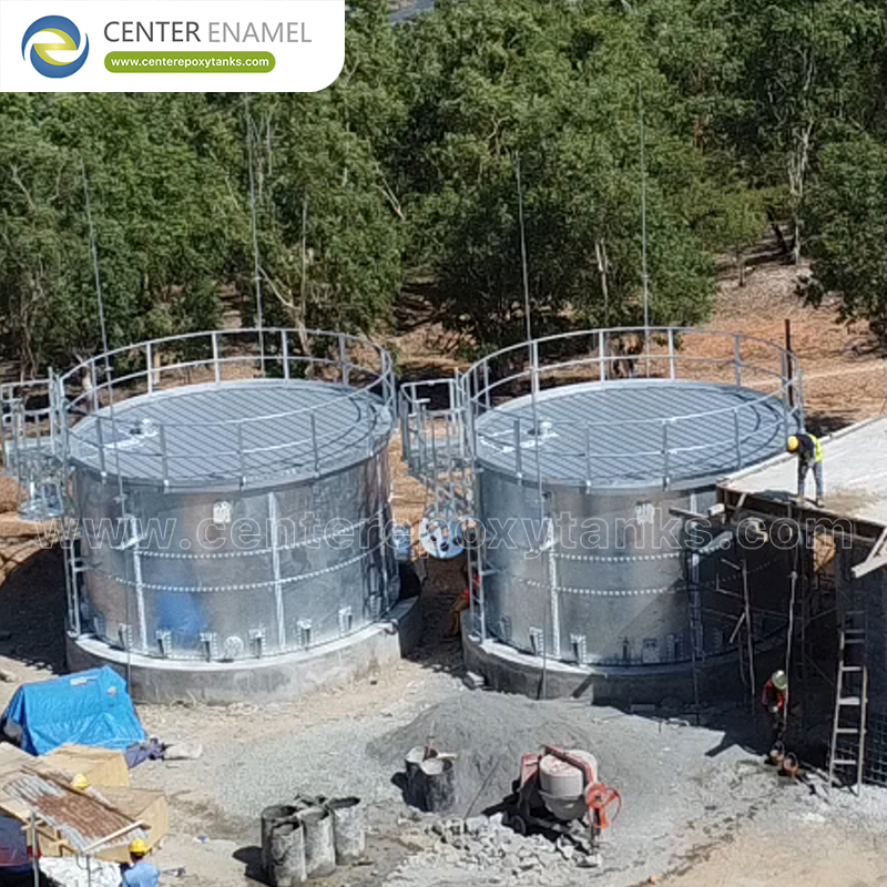 China Galvanized Steel Fire Protection Storage Tank Manufacturer